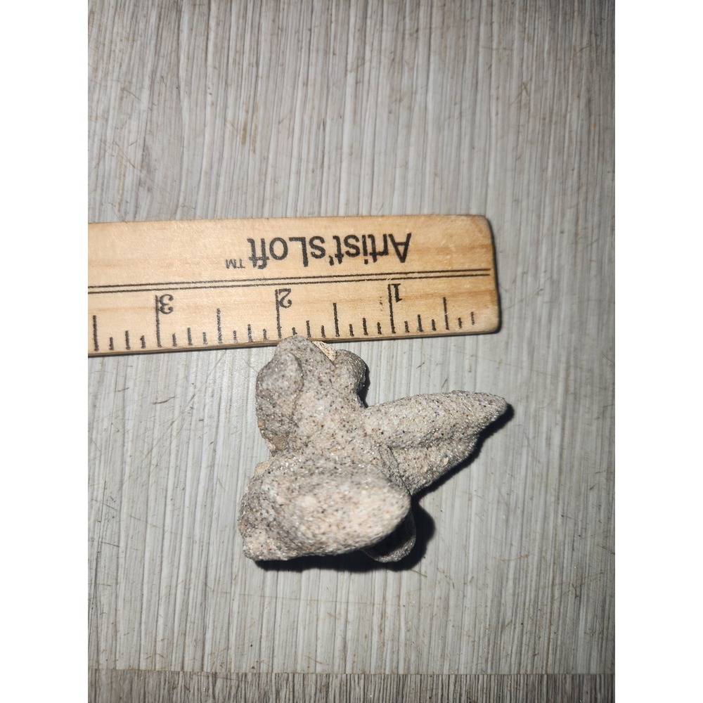 Natural Sand Calcite Crystal Cluster Specimen Earthy Mineral Formation 1.5 Inch - Picture 2 of 4
